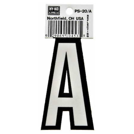 Hy-Ko 3.25In Boat Letter A, 10PK A10453